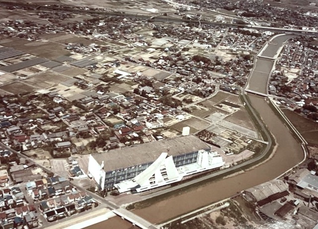 名古屋トーヨーボウル 航空写真全景 【オープン当時のトーヨー